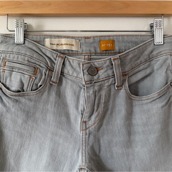 PILCRO Light Gray Women’s Cigarette Jeans Size 25 - Picture 5 of 12